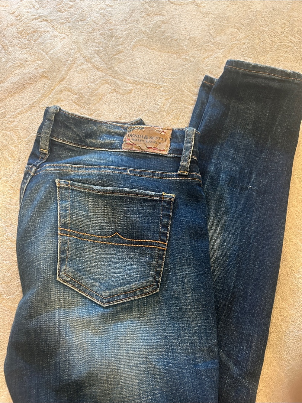 Denim & Supply Ralph Lauren Women’s Dark Blue Skinny Jeans